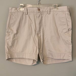 Men’s Polo by Ralph Lauren 6” khaki shorts